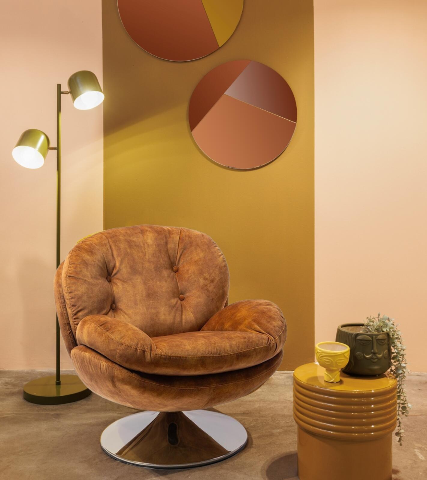Fauteuil Memento Gold 81x86xH83cm – Image 2